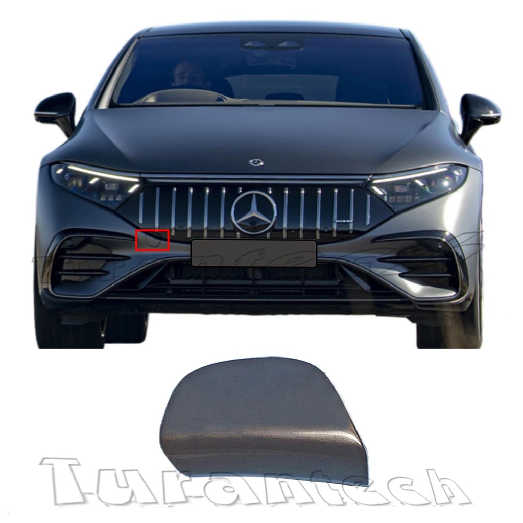 ฝาครอบลากด้านหน้าสําหรับ 21-up Mercedes EQS W297 EQS350 EQS450 EQS500 EQS580 EQS53 AMG 4MATIC Hook ล