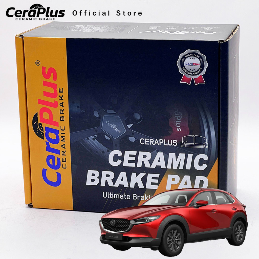 CeraPlus MAZDA CX-30 2020-on ผ้าเบรคเซรามิค
