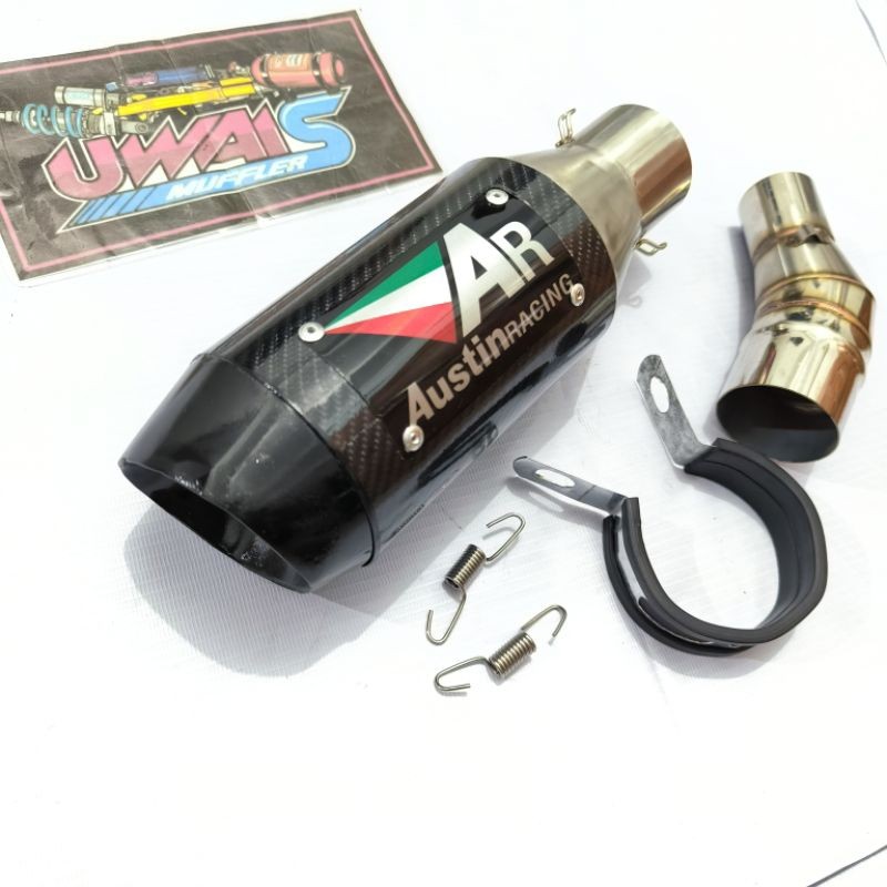 Escape de Carrras Austin racing Exhaust Ninja 250 fi mono คาร์บูเรเตอร์ R25 MT25 CBR 150R CB150R CBR