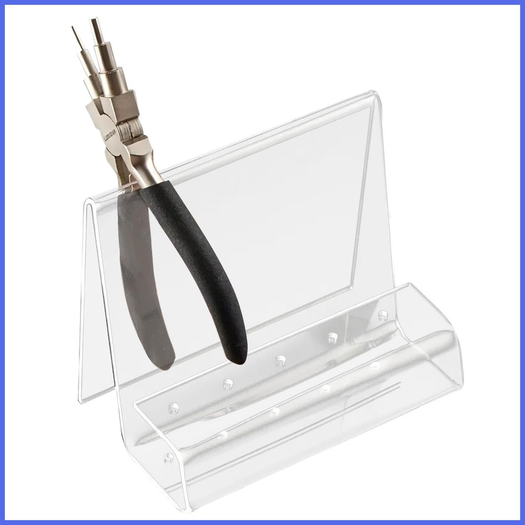 เครื่องประดับ Plier ผู้ถือ Clear Plier Rack Organizer โมเดิร์นหัตถกรรมเครื่องมือสําหรับแหนบ Organize