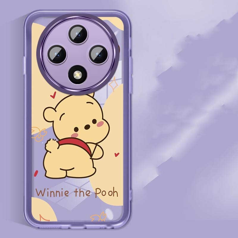 Oppo find X8 Pro find X8Pro Candy Color Lovely Winnie The Pooh Cover Crystal Clear Case Soft