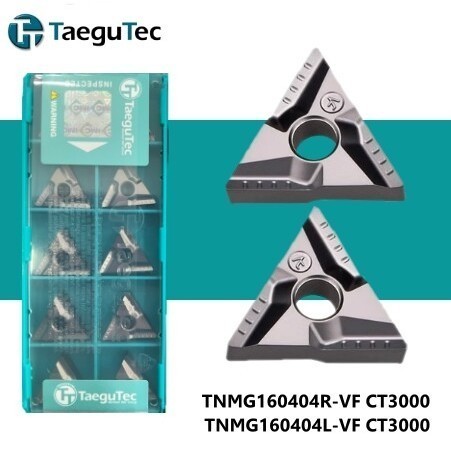 เม็ดมีด Inserts T16 เม็ดสองหน้า มุม 04 TNMG160404R-VF CT3000 TNMG160404L-VF CT3000