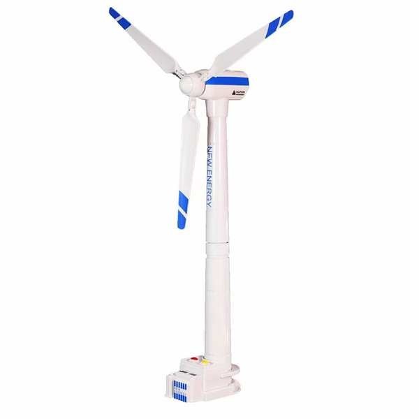 Delixin รถบรรทุกสําหรับงานหนักรถบรรทุกกังหันลมขนาดใหญ่เครื่องกําเนิดไฟฟ้าพลังงานลม Windmill Clockwork ดึงกลับของเล่นรุ่นเด็กของขวัญ