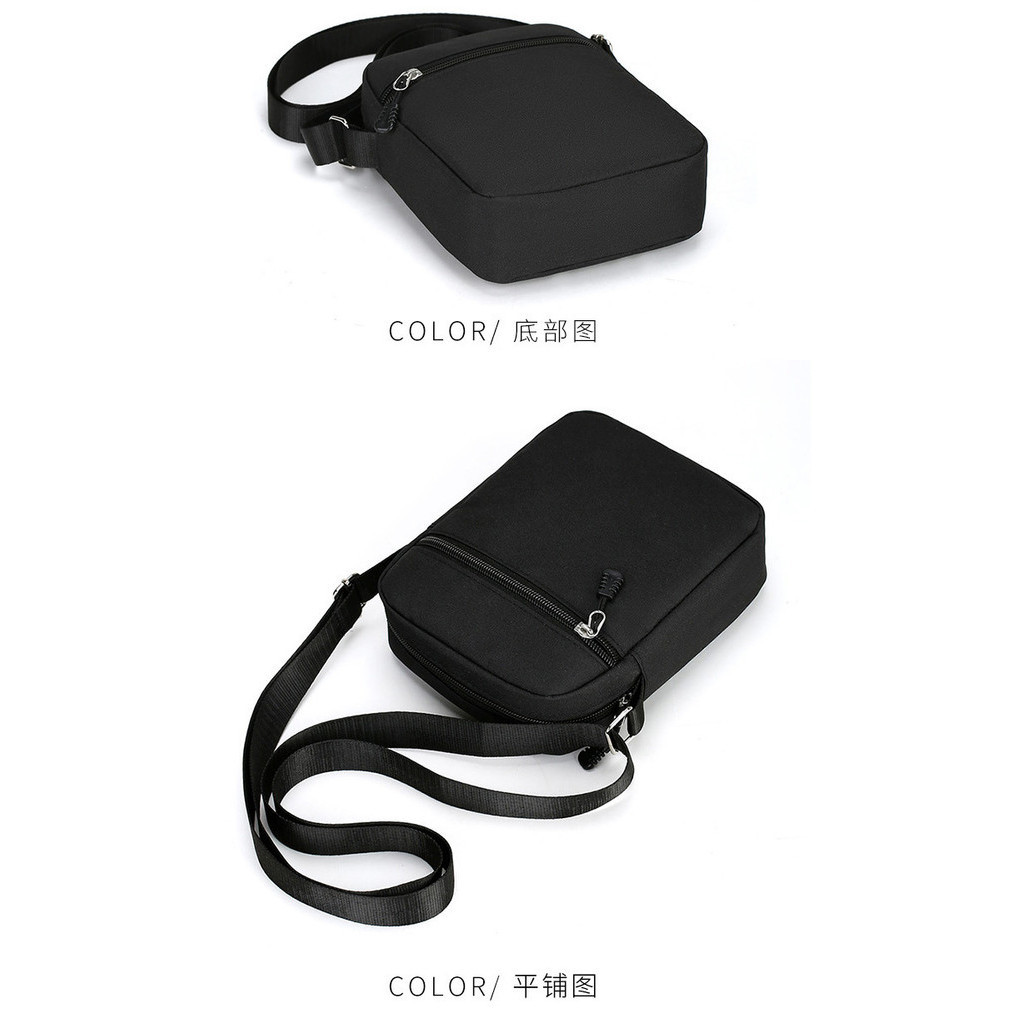 Naruto Crossbody Bag Print Square Bag Canvas Bag Black Multi functional Storage Bag Gift