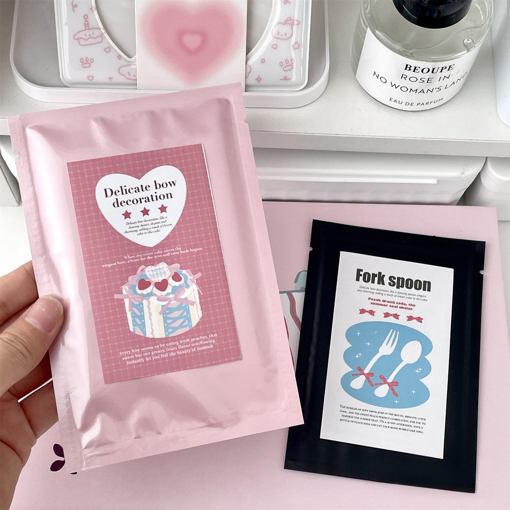 10ชิ้นความร้อนถุงปิดผนึกบัตรบรรจุภัณฑ์วัสดุถุงเก็บ - รูปที่ 2