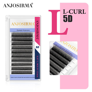 Anjosirma 5D W-Shaped Premium mink eyelashes Extension C/D/L…