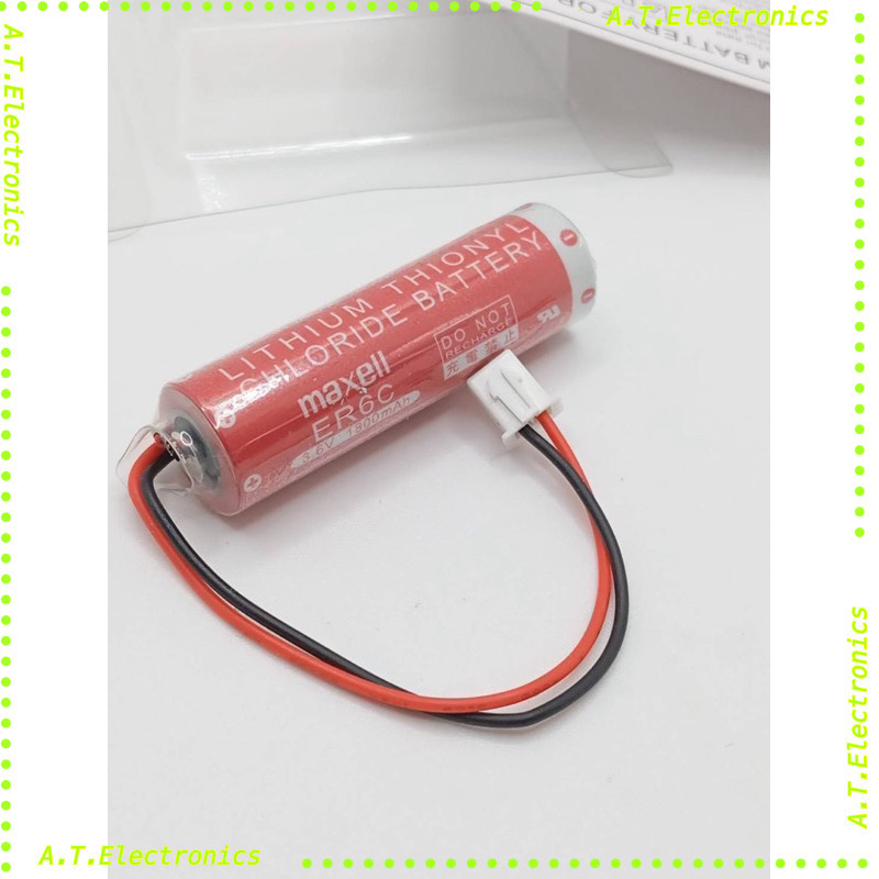 พร้อมส่ง! ER6C 3.6V 1800mAh แจ็คขาว2ช่อง สินค้าออกบิลได้ Maxell