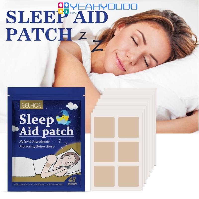 Yeahyoudo Sleep Patch All-Natural-Sleep Patch สําหรับสนับสนุน Rest และ-Rejuvenation สําหรับผู้หญิงและผู้ชายใช้งานง่ายและ