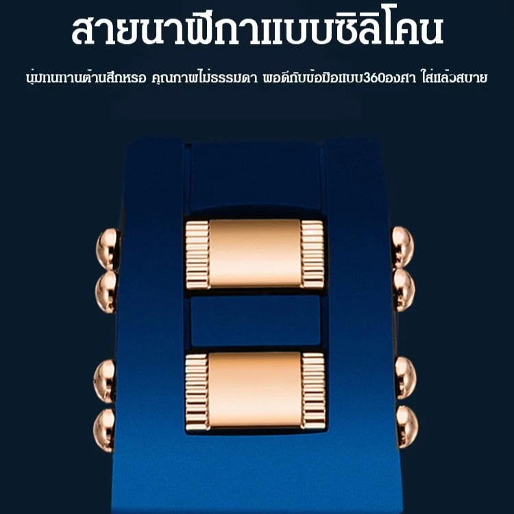 นาฬิกาข้อมือกีฬามีปฏิทินมัลติฟังก์ชั่น ผู้ชายกีฬานาฬิกามัลติฟังก์ชั่แฟชั่นกีฬานาฬิกาปฏิทินซิลิโคนเทปกีฬานาฬิกา