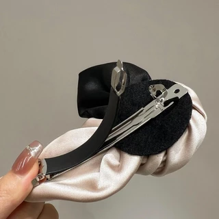 Elegant เกาหลี 3D Rose ดอกไม้ Hairpin กิ๊บติดผม Headwear เครื่องประดับผมสําหรับสาวหวาน