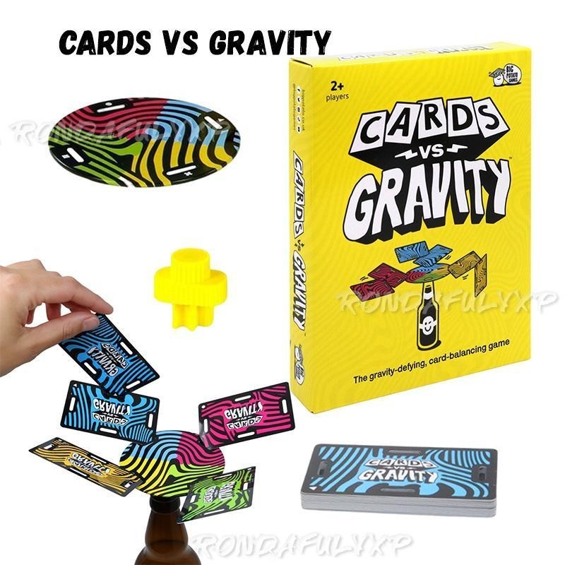 Cards vs Gravity Card Balancing Game Travel Road Trip ต้องมีกิจกรรมภาษาอังกฤษ