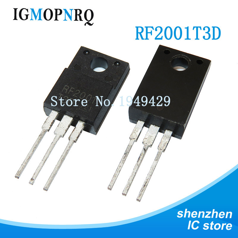 10 ชิ้น RF2001T3D TO-220F RF2001 RF2001-T3D TO-220 300V 20A ใหม่