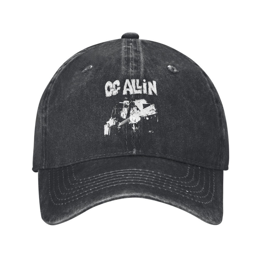 Gg Allin Guitar Fashion Hot Sale หมวกเบสบอล