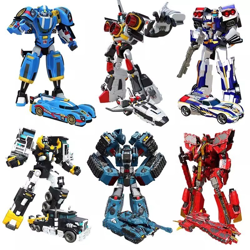 ใหม่ Tobot Transformation หุ่นยนต์ของเล่น Galaxy Rescue Flight อะนิเมะการ์ตูน Brothers Tobot Deformation รถ Action Figure L ความเร็วรถ Bigtrail Deformation Cars ของเล่นของขวัญวันเกิด