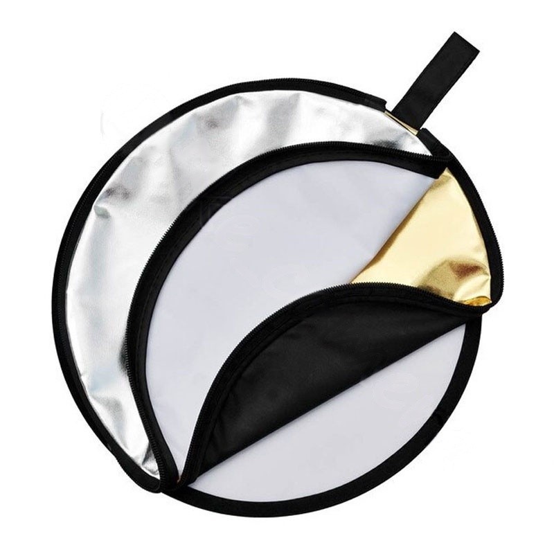 ERORO แผ่นสะท้อนแสง 5 in 1 มีหลายขนาด Reflector พับได้ พร้อมถุงเก็บพกพา