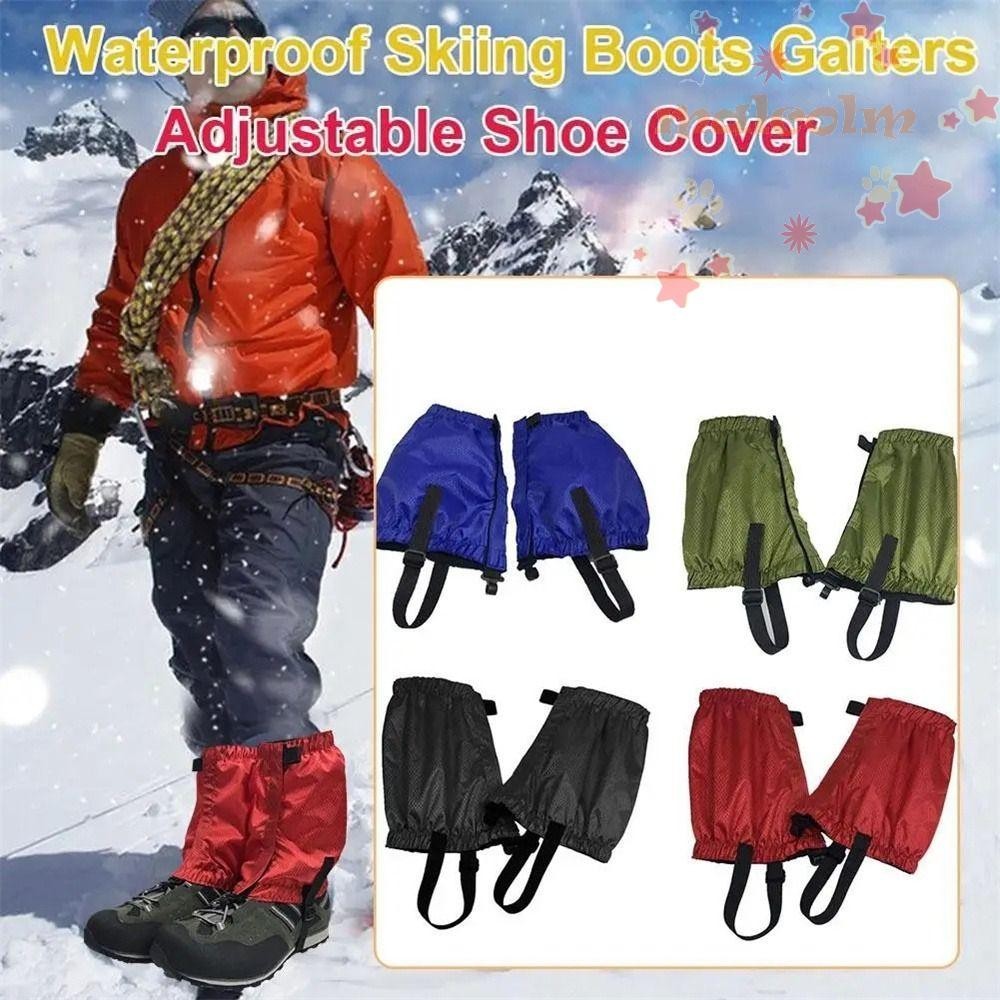 Malcolm เดินป่า Legging Gaiter, ขากันน้ําอุ่น Legging รองเท้า, ฤดูหนาว Tourist ขาป้องกันน้ําหนักเบา Mountaineering ขาครอบคลุมท่องเที่ยวกลางแจ้ง