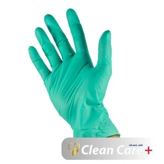 [เลือกสี]ถุงมือยางไนไตร ชนิดหนา Clean Care Premiums บรรจุ100ชิ้นต่อกล่อง ราคาส่งตั้งแต่กล่องแรก Cleaning