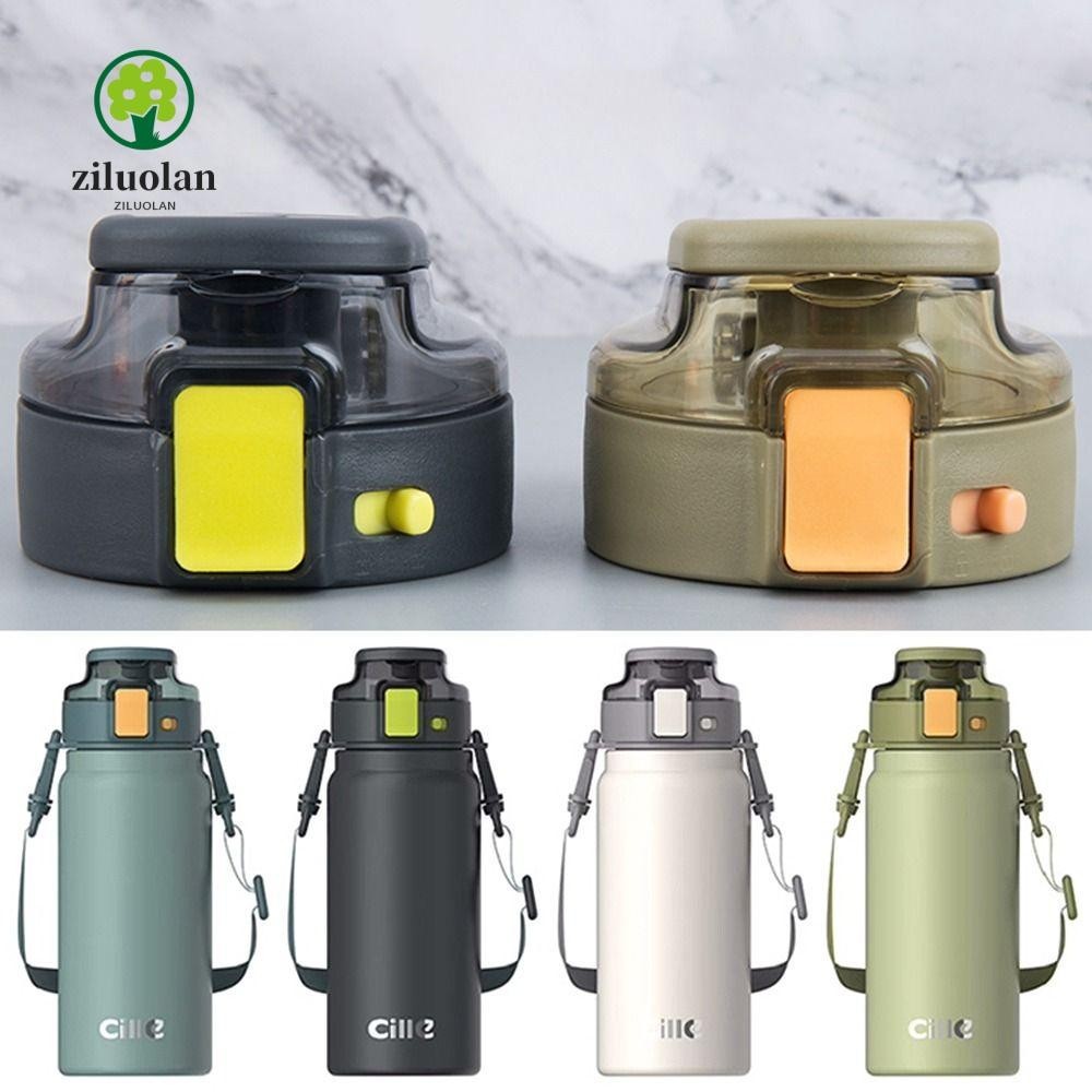 Ziluolan 1 ชิ ้ นฝาครอบขวด 600/700/900ml ถ ้ วยพลาสติก Cap, Original XB-21133 Universal Splash Spill Proof ฝาปิดปิดผนึกสําหรับ Cille 600/700/900ml