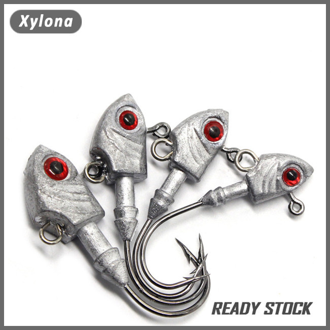 Xy ตะขอหัวปลา 3.5g 5g 7g 10g 14g 20g ตะขอหัวรูปปลา Barbed Sharp Beak Hook