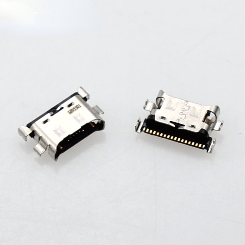 5-50pcs Dock Micro Plug USB ชาร์จ Charger Pin Dock พอร์ตสําหรับ Huawei Honor 10 V10 20Pro P20 / P30 Lite Nova 2S 3 3E 4 4E ชาร์จ Pin Dock Connector