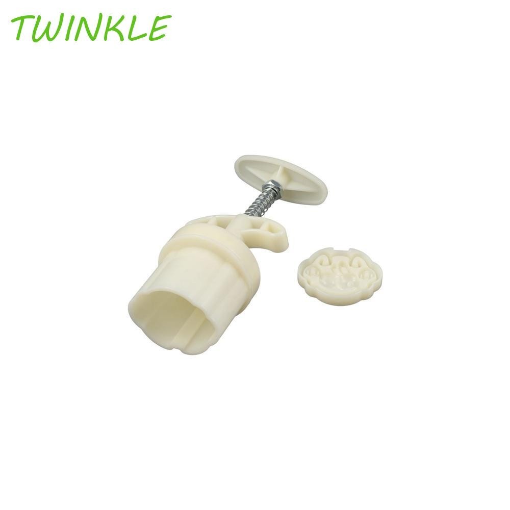 Twinkle1 Ruyi Lock Moon Cake Mould, แสตมป์ขนมไหว้พระจันทร์ลายกระต่ายพลาสติก, Gadgets ตกแต่งขนม Hand-