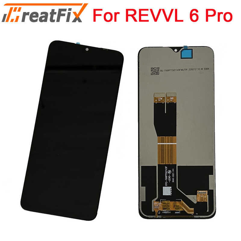Original Tested For T-Mobile Revvl 6 Pro 5G LCD Display Screen Touch Digitizer Assembly Replace LC