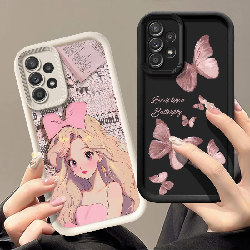 เคส Samsung A53 5g, สไตล์เยาวชนใหม่กรณีโทรศัพท์นุ่ม KLQ1TY1