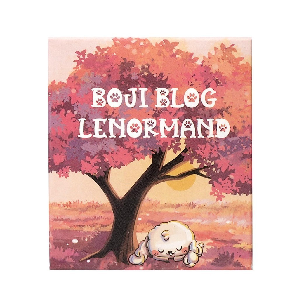 Oracle การ์ด Boji Blog Lenormand Tarot Deck เวอร์ชันภาษาอังกฤษ Tarot Decks Fate Divination Oracle กา