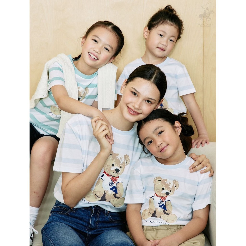 BEVERLY HILLS POLO CLUB เสื้อยืดคอกลม แขนสั้น Family Set