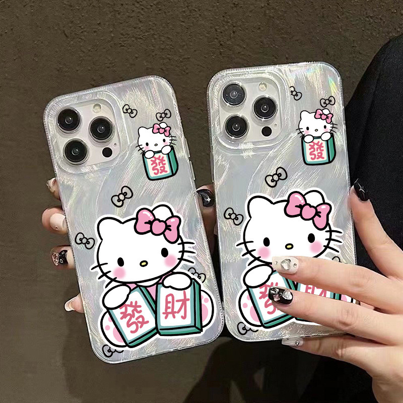 เคส VIVO Y18 Y17S Y11 Y12 Y15 Y17 Y15A Y15S Y16 Y19 Y02 Y02A Y02T Y02S Y03 Y20 Y20S G Y38 5G Y20I Y12A Y12S Y01 Y01A Y0009S Hello Kitty hard Cover phone Case