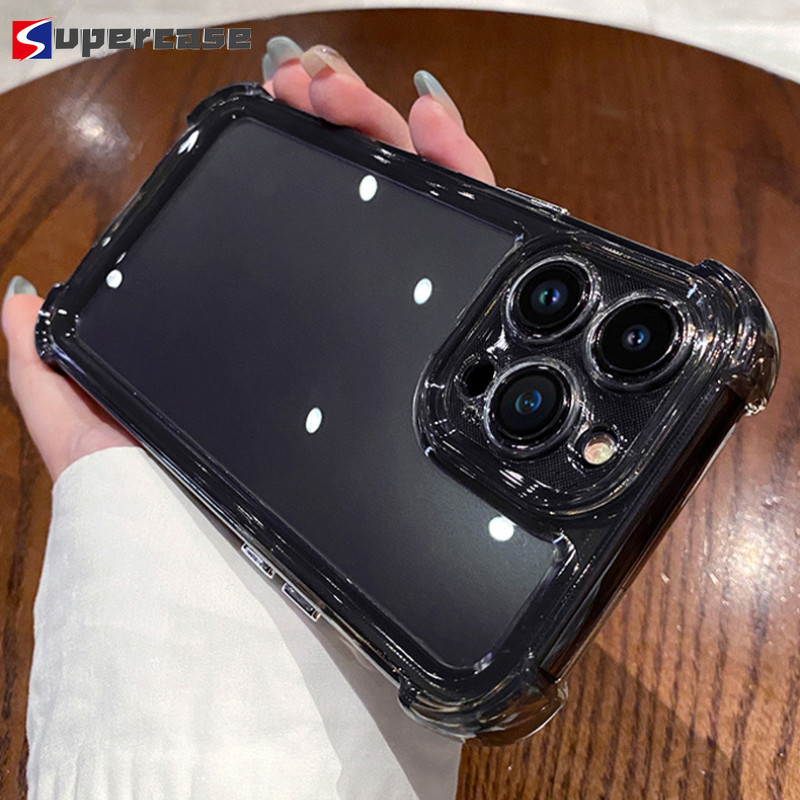 Simple Anti-FallปลอกใสสําหรับIQOO 13 12 11 10 9 8 7 5 Z10 Z9 Turbo + Z9X Z8 Z8X Z7 Pro Z7X Z1 Z1X Ne