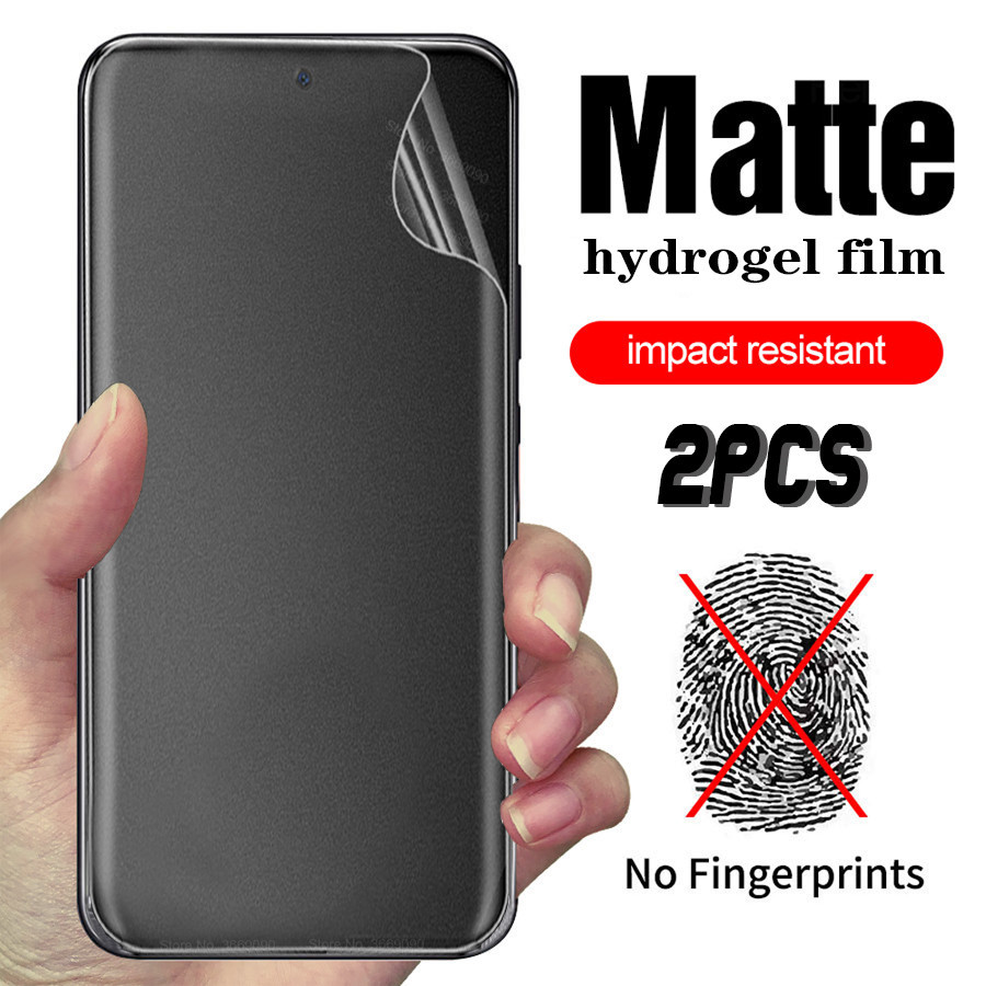 Redmi Note10 Note10Pro Note10T Note10S 2 ชิ้น 900D Matte Frosted Soft Hydrogel ฟิล์มสําหรับ Redmi หม