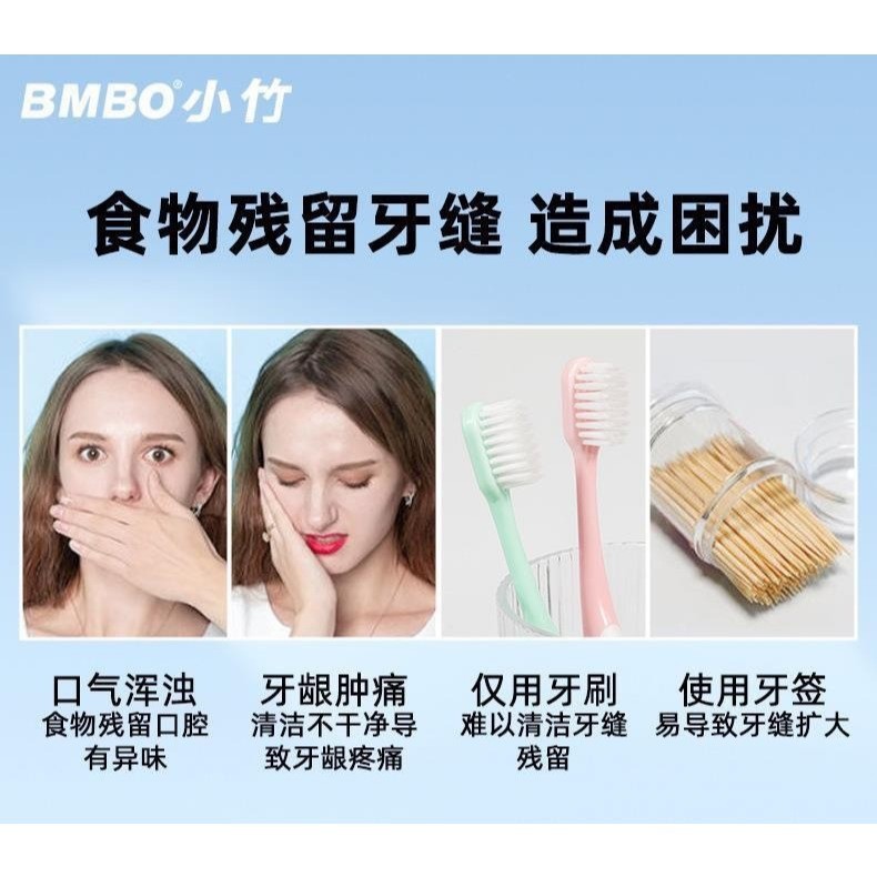 🦷ไหมขัดฟัน​ เส้นกลม 1กล่อง 50ชิ้น สุขภาพช่องปาก ของใหม่ ถูกมาก ไหมขัด ลดคราบพลัค🦷 - รูปที่ 6