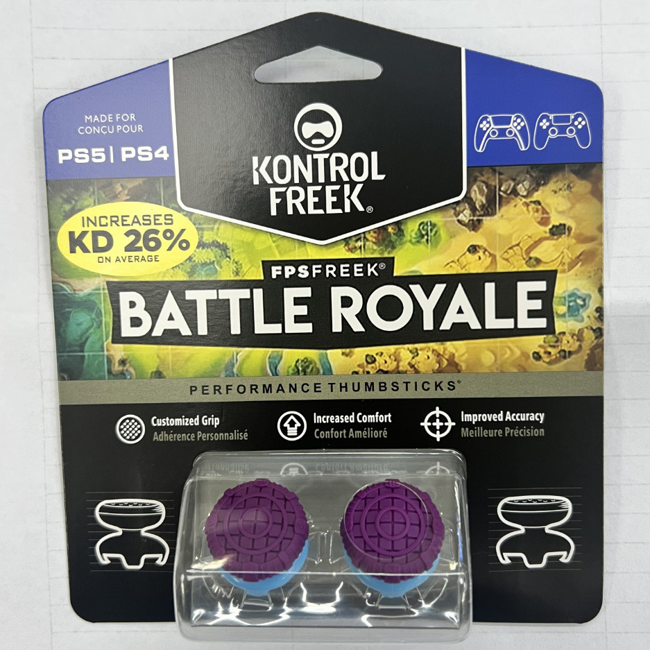 1 ชุด FPS Thumbstick เปลี่ยนสําหรับ PS4 และ PS5 จอยสติ๊ก Extender Thumb Grip Stick ฝาครอบหมวก - รูปที่ 4