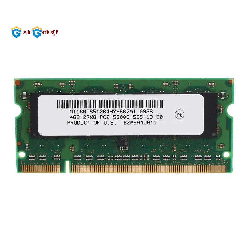 [gangong1]4GB Ddr2 แล็ปท็อป Ram 667Mhz PC2 5300 SODIMM 2RX8 200 Pins สําหรับหน่วยความจําแล็ปท็อป Int