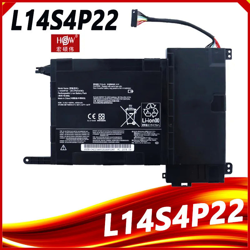 L14S4P22 L14M4P23 แล็ปท็อป Battery For Lenovo IdeaPad Y700 Y701 Y700-17iSK Y700-15ISK Series 5B10H22
