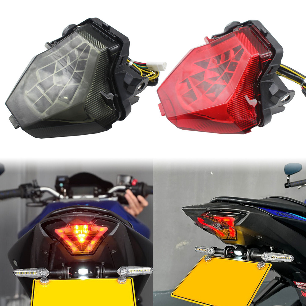 ร้านคนไทยรับประกัน ชุดไฟหลังแต่ง LED yamaha MT-07 FZ-07 MT-03 LED ไฟหลังไฟเบรคหลัง