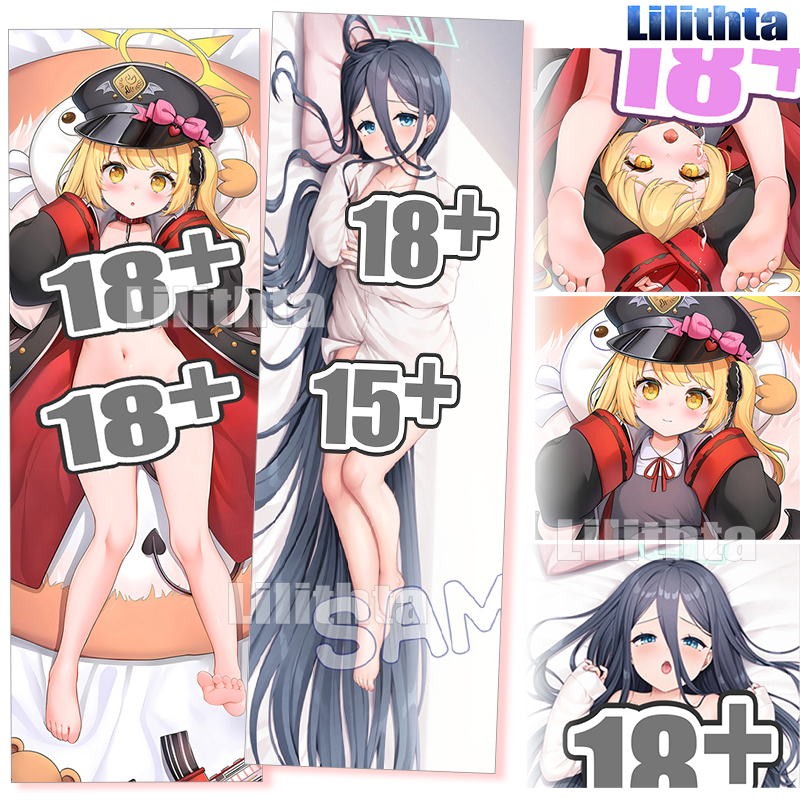 Dakimakura ปลอกหมอน Blue Archive Tendou Alice และ Tanga Ibuki BlueArchive เกมอะนิเมะตัวอักษร Body-pillow ฝาครอบการ์ตูนที่กําหนดเอง Made Body โยน