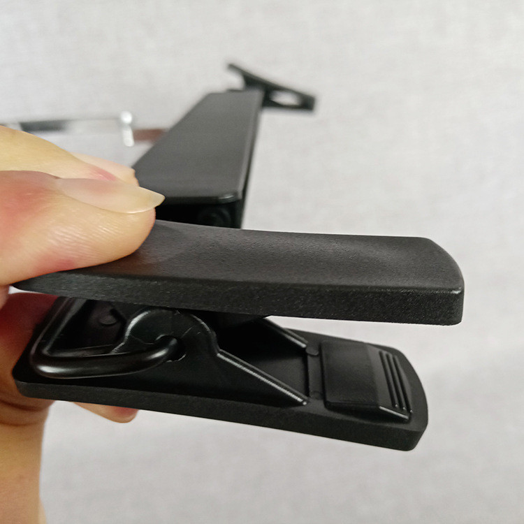 YTL [5 ชิ้น] ไม้แขวนเสื้อแบบมีที่หนีบในตัว หนีบได้ 2 ระดับความกว้าง ที่แขวนคลิปพลาสติก - รูปที่ 4