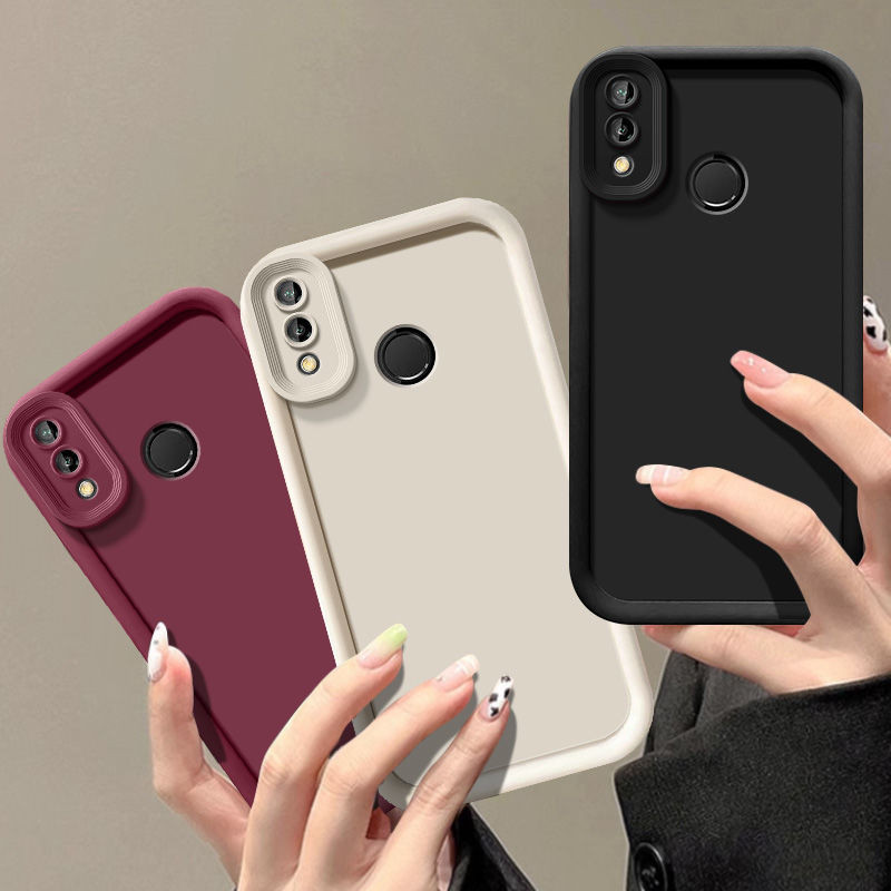 สําหรับ Huawei Y9 2019 กรณี Huawei JKM-LX1, JKM-LX2, JKM-LX3 เคสโทรศัพท์แพคเกจ Matte Anti Drop นุ่มฝ