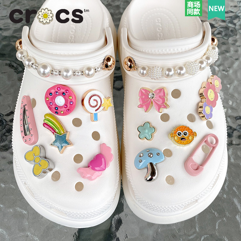 jibbitz crocs metal Pink Kuromi Barbie  jibbitz crocs เกาหลี crocs jibbitz jibbitz crocs ของแทั