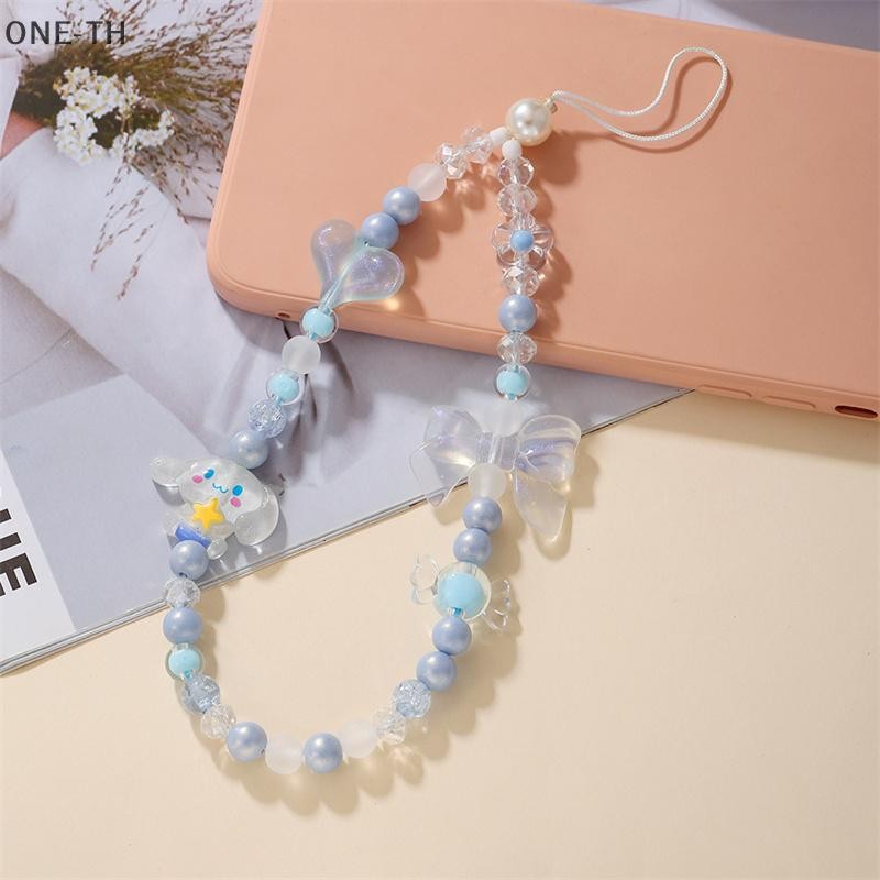 One-th ที่ไม่ซ้ํากัน Luminous โทรศัพท์ Universal โทรศัพท์ Anti Loss Lanyard แฟชั่นการ์ตูนพวงกุญแจกระเป๋าเป้สะพายหลังอุปกรณ์ตกแต่งของขวัญใหม่
