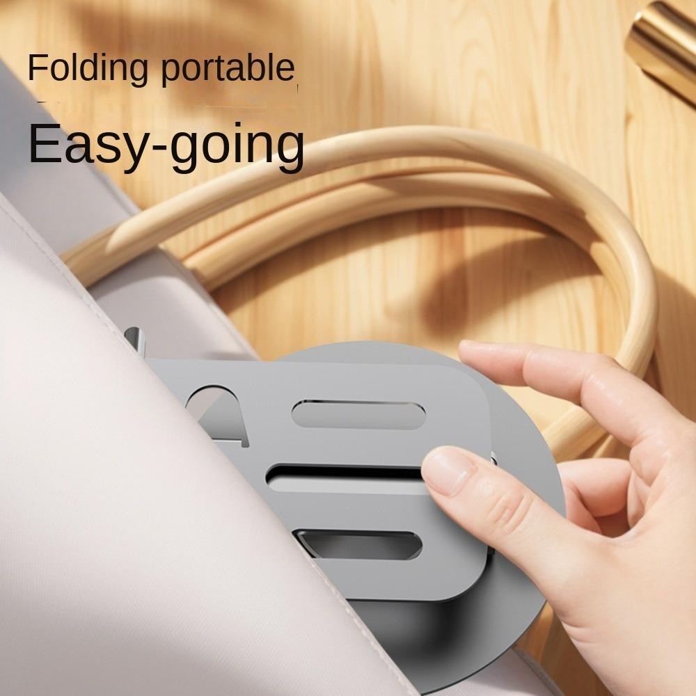 ขาตั้งเดสก์ท็อป ฮิโนก การออกแบบทําให้หมาด ๆ กลวงการกระจายความร้อนที่วางโทรศัพท์มือถือถ้วยดอลลี่พับการหมุนที่ไม่มีที่สิ้นสุดวงเล็บแบ - รูปที่ 2