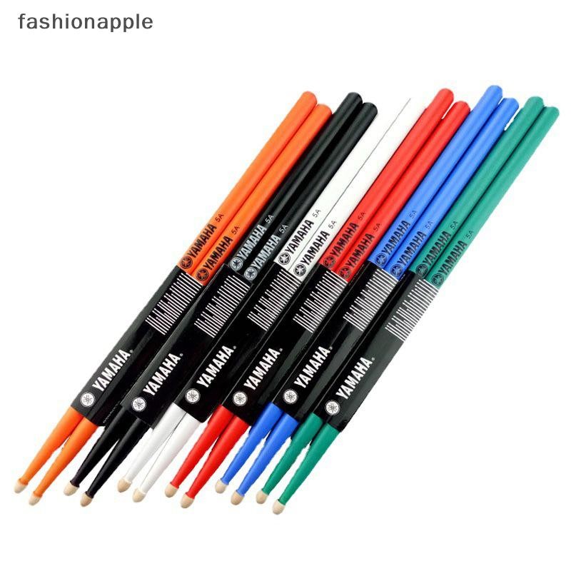 [fashionapple] 1 คู่ไม้ 5A ไม้กลองคลาสสิก le ไม้ Teardrop Head กลองพร้อมกระเป๋าถืออุปกรณ์เสริมเครื่องดนตรีสต็อกใหม่