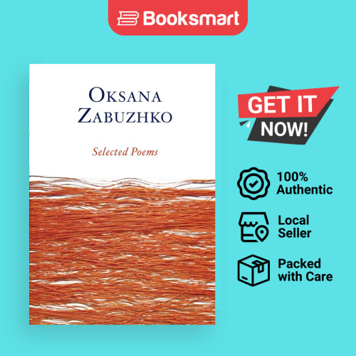 บทกวีที่เลือกของ Oksana Sabuzhko - ปกอ่อน - อังกฤษ - 9781734641639