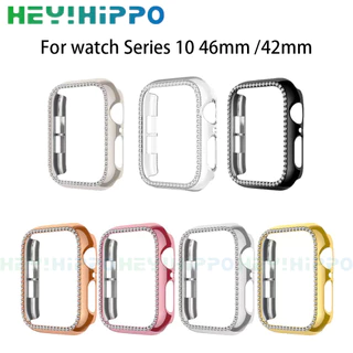 ฝังพลอยประกายนาฬิกาสําหรับ ฉันดู ชุด10 46มิลลิเมตร42มิลลิเมตรใสพีซีเคสใสสําหรับ ฉันดู ชุด พิเศษ210 9 8 7 กับ2 กับ 6 5 4 3 45มิลลิเมตร41มิลลิเมตร44มิลลิเมตร40มิลลิเมตรป้องก