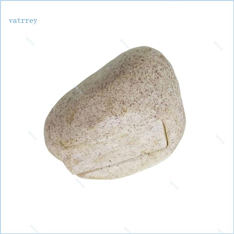 Va Fake Rock Key Hider ตกแต่งสวนช่องลับกล่องเก็บของที่สมจริง