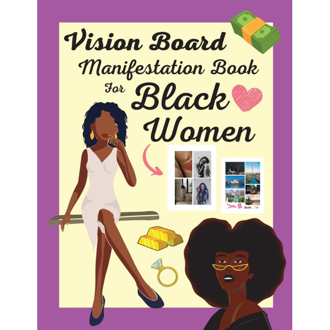 หนังสือ Vision Board Manifesttation สําหรับผู้หญิงผิวดํา - ปกอ่อน - อังกฤษ - 9781915363107