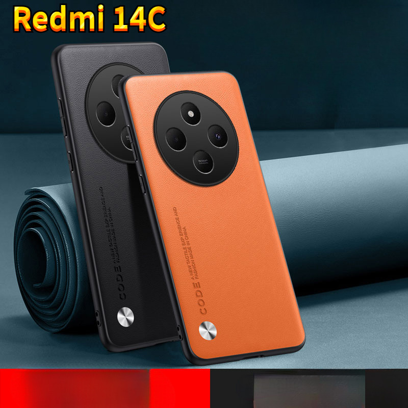 ปลอกสําหรับ Redmi 14C POCO C75 4G 2024 กรณีซิลิโคนอ่อนนุ่มธรรมดาฝาครอบป้องกันสําหรับ Redmi14C 14 C XiaomiPOCOC75 C 75 ป้องกันกลับกรณี