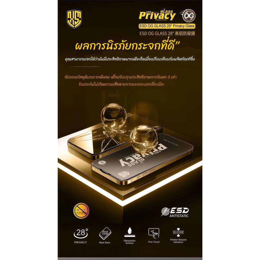 ฟิล์มกระจกกันมองใสป้องกันไฟฟ้าสถิตย์สำหรับ oppo A5S A5/9(2020) A17 A18 A54 A95 A92 F9 F11 F11PRO  RENO5/6/7/8 - รูปที่ 4